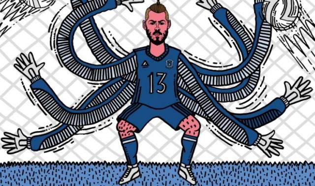  热刺门神开挂扑点保住欧战希望  