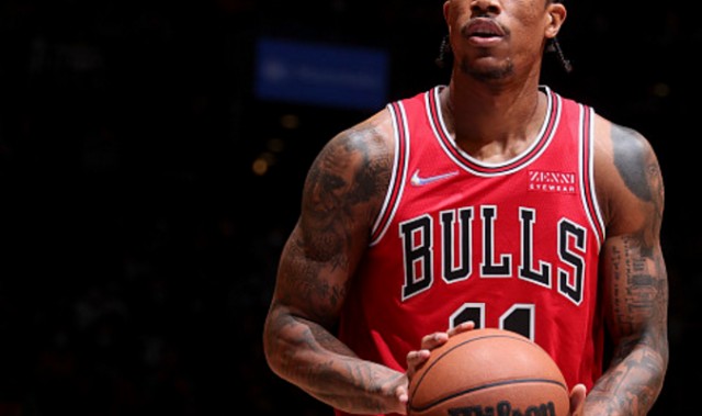  德罗赞中投杀死比赛公牛客场力克骑士